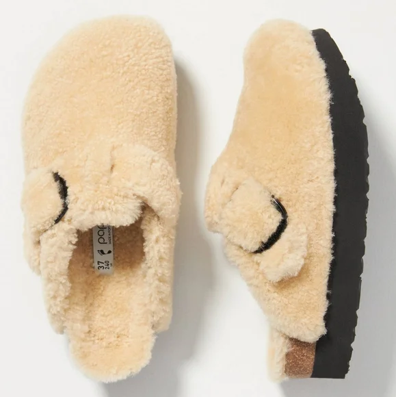 NWT Birkenstock Boston Shearling size 39 - Picture 2 of 7